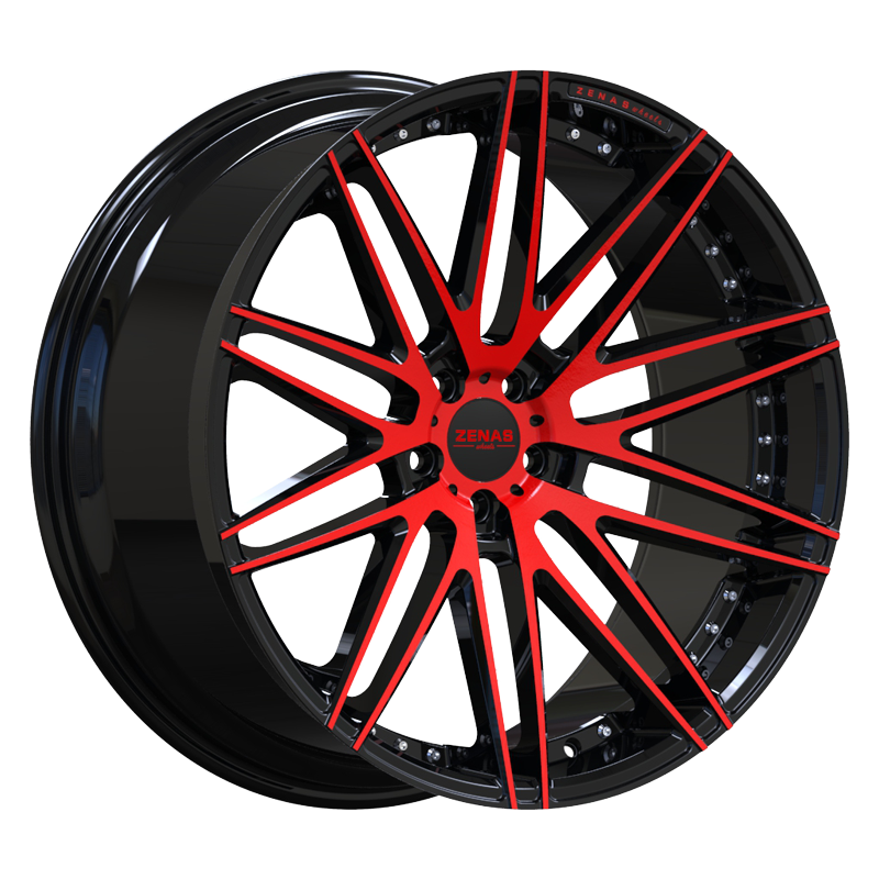 ZW01 Gloss Black Red Face