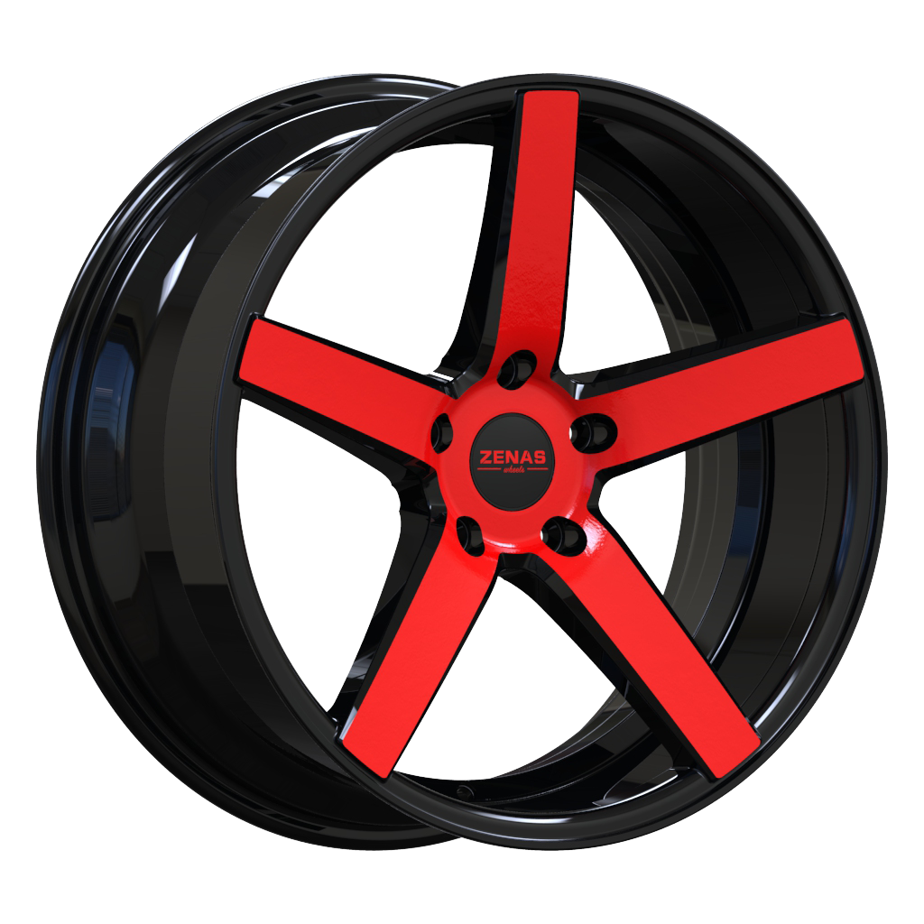 ZW02 Hyper Gloss Black Red Face
