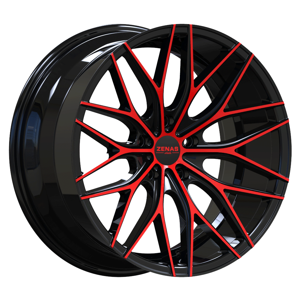 ZW10 Gloss Black Red Face