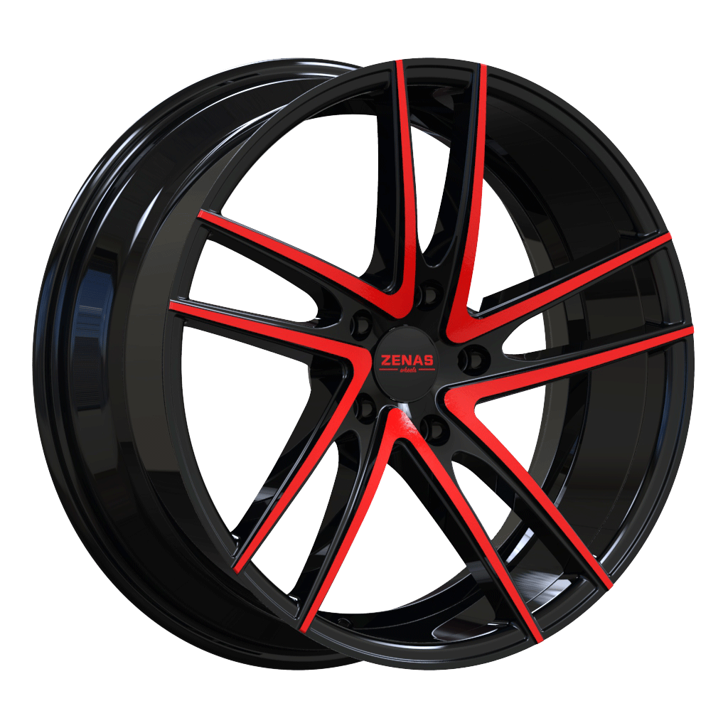 ZW11 Gloss Black Red Face