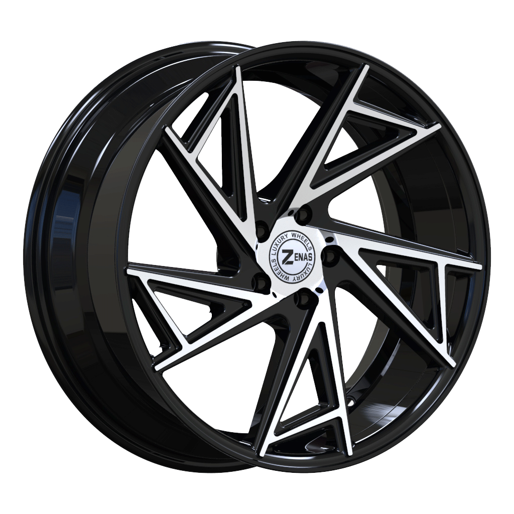 ZW-04 Gloss Black Machine Face