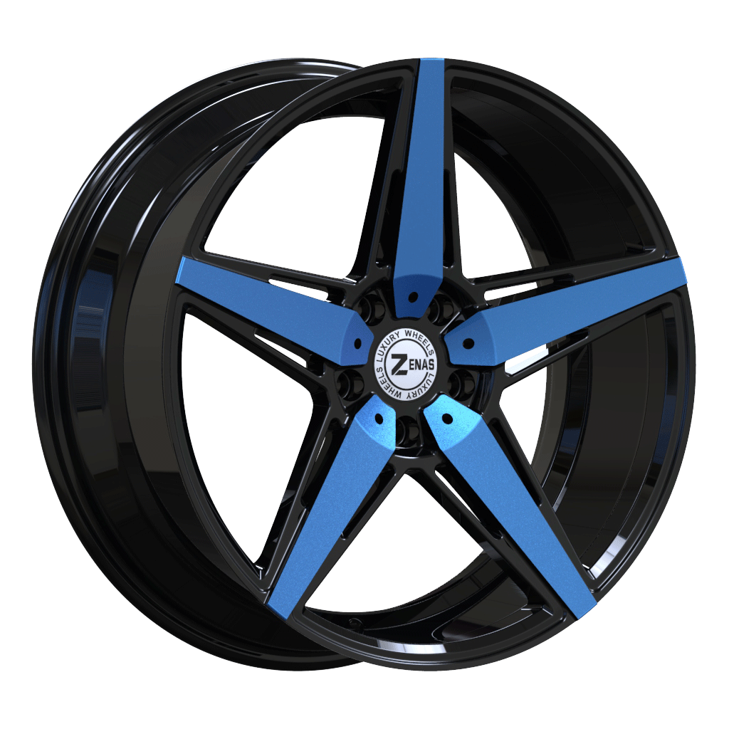 ZW05 Gloss Black Blue Face