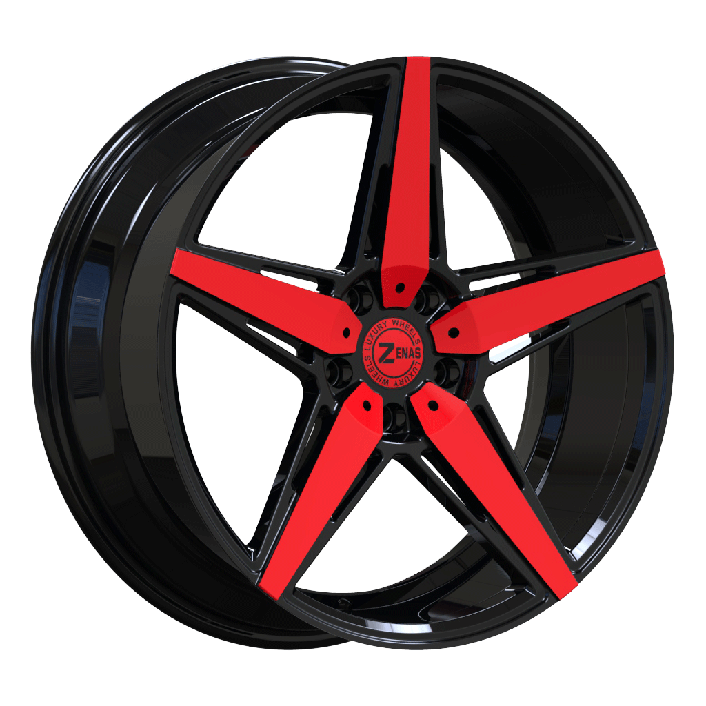 ZW05 Gloss Black Red Face
