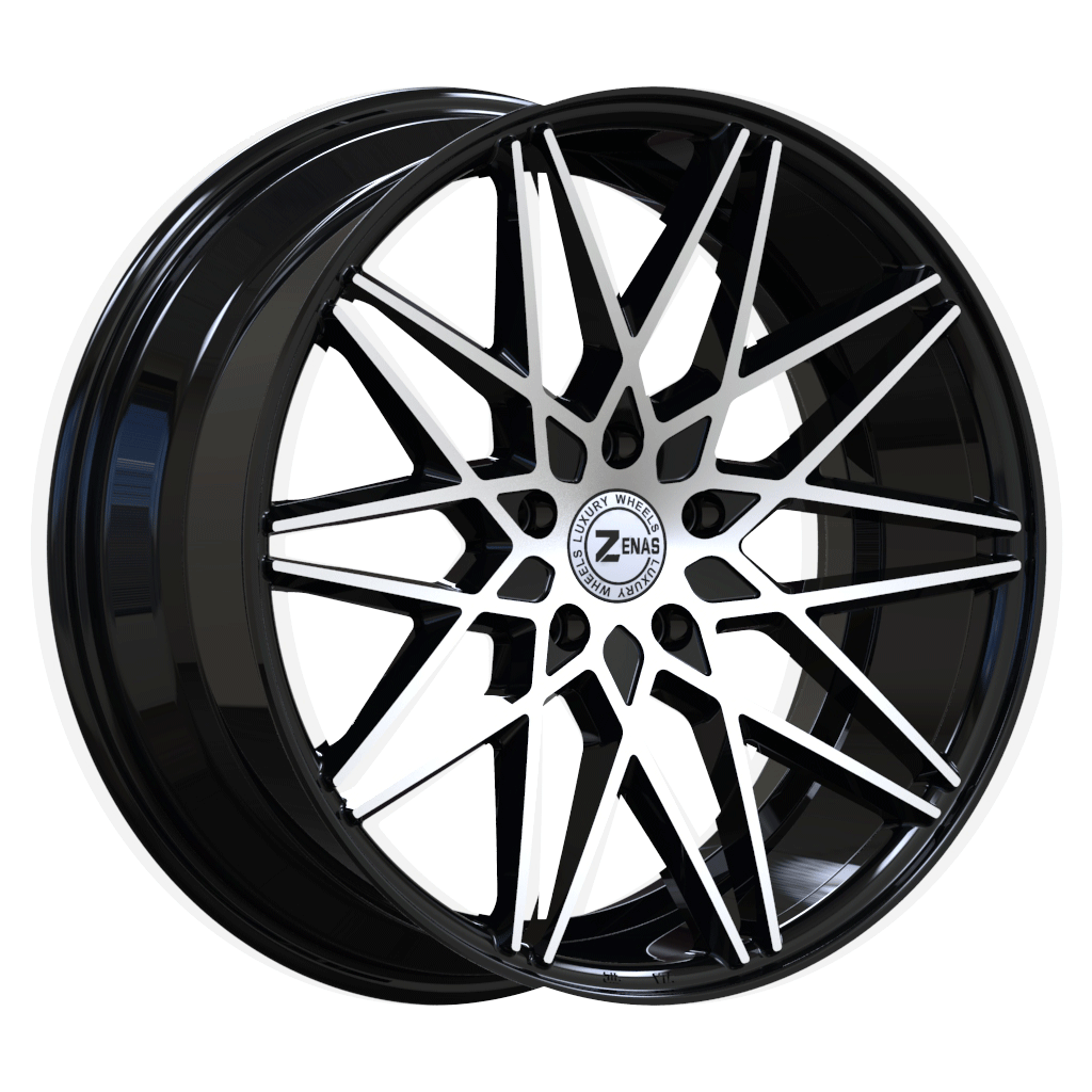 ZW08 Gloss Black Machine Face