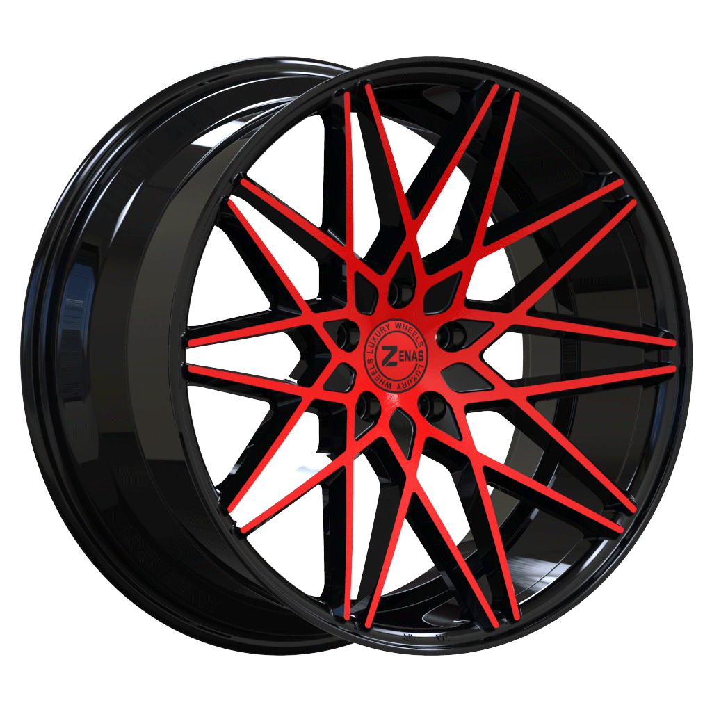 ZW08 Gloss Black Red Face