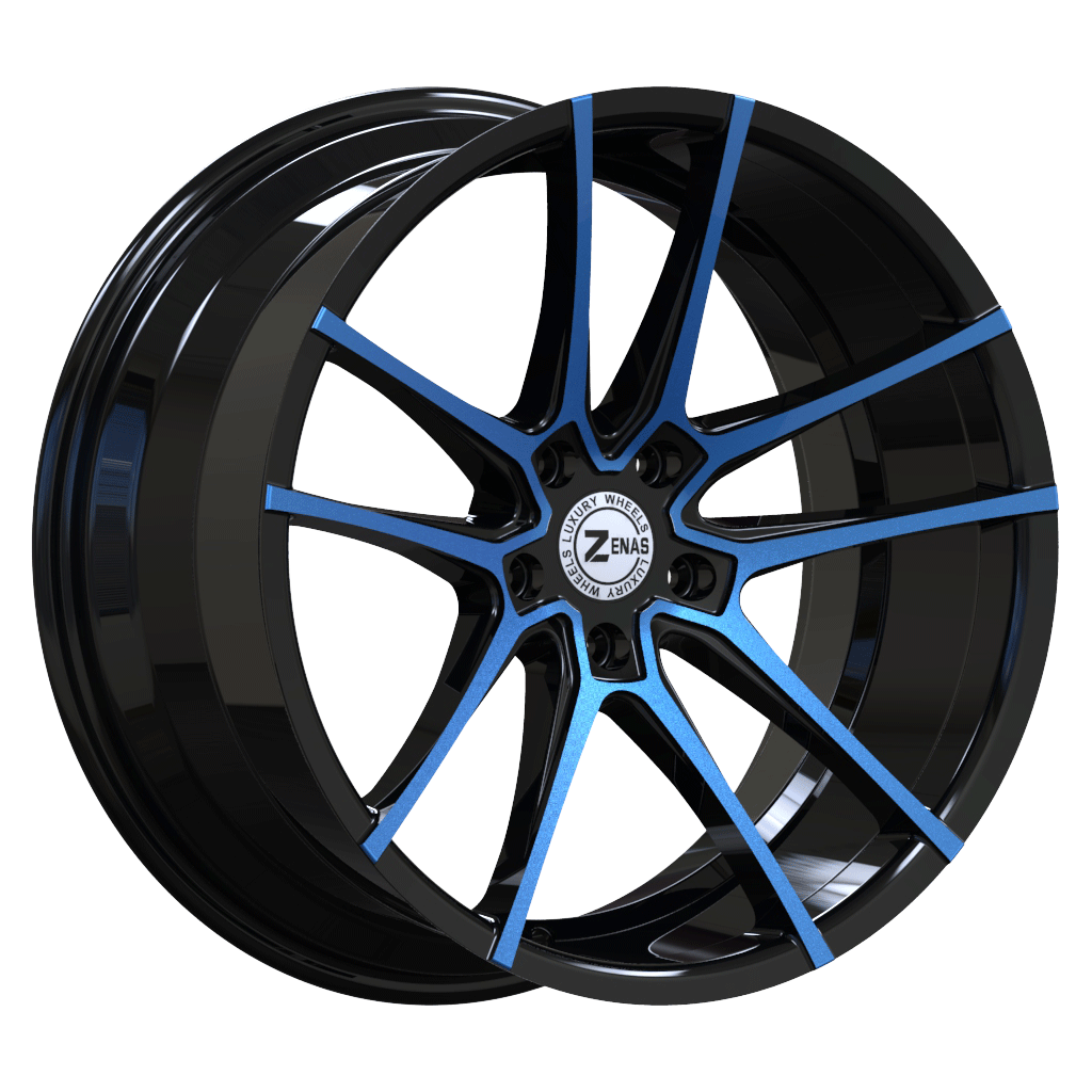 ZW12 Gloss Black Blue Face