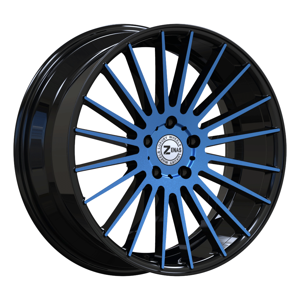 ZW17 Gloss Black Blue Face