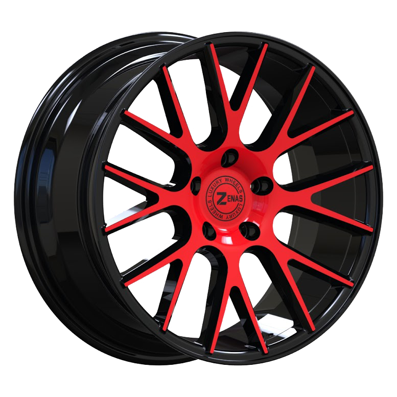 ZW03 Gloss Black Red Face
